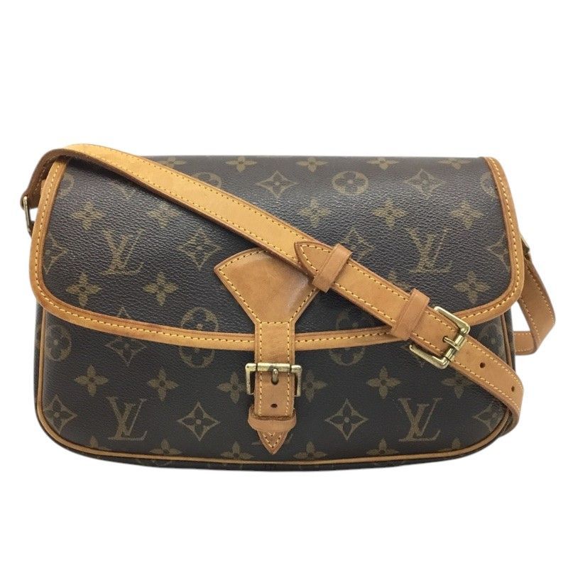 LOUIS VUITTON ルイヴィトン ソローニュ ショルダーバッグ M 42250 モノグラム 品| -B 質屋 か ｎ
