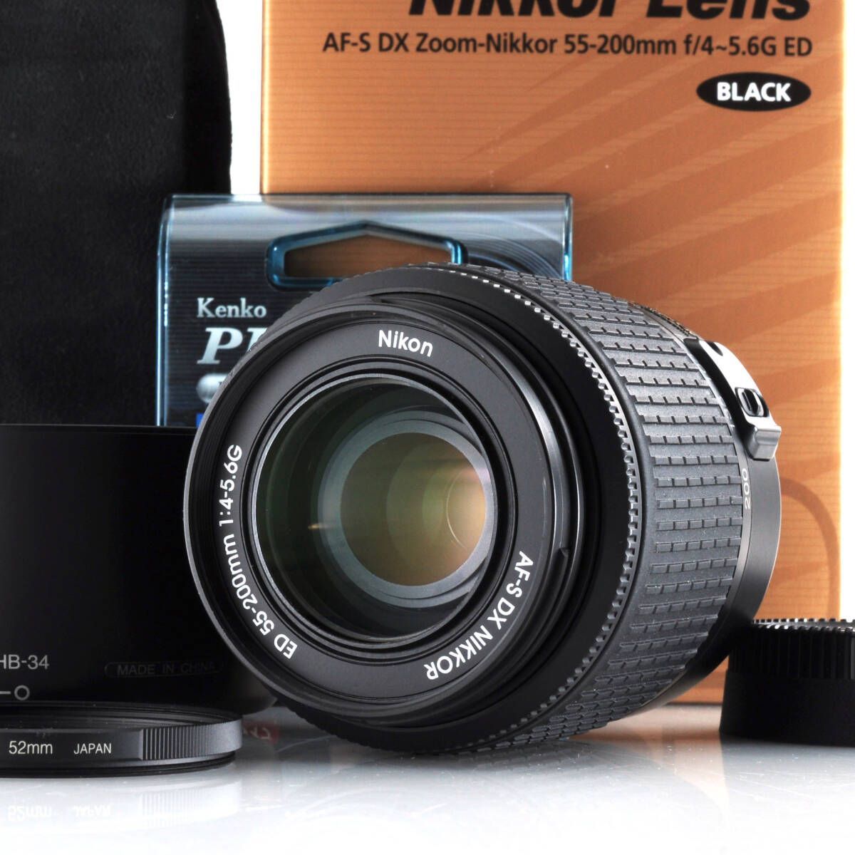 ニコン】Nikon AF-S DX NIKKOR ED 55-200mm F4-5.6G 望遠ズームレンズ