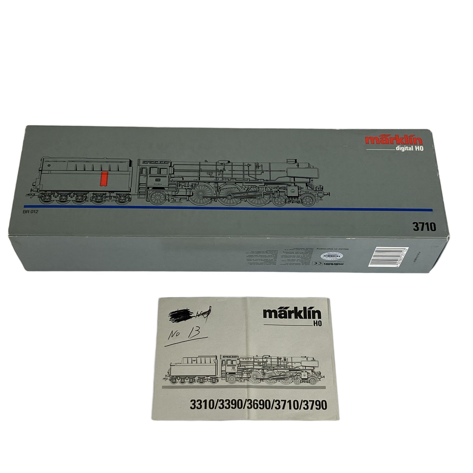 marklin 3710 BR 012 蒸気機関車 ドイツ国鉄 メルクリン HOゲージ 鉄道模型
