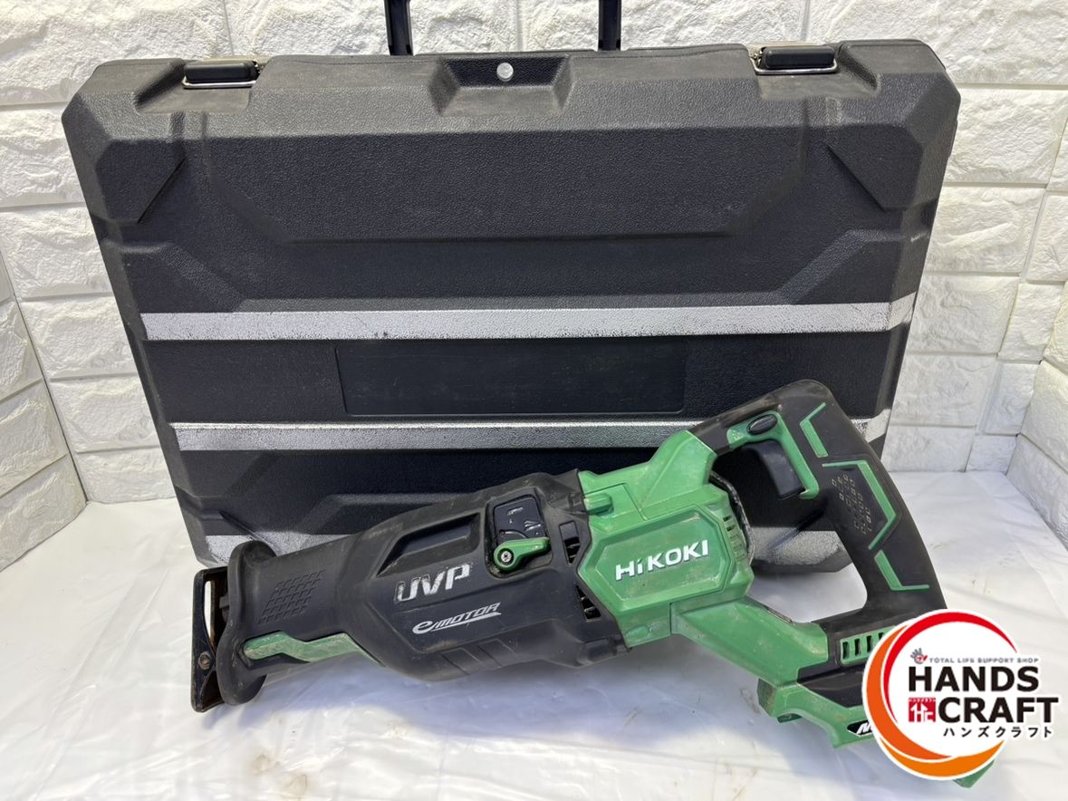 ▽ ハイコーキ CR 36 DA 130 mmコードレスセーバソー DC V ケースあり