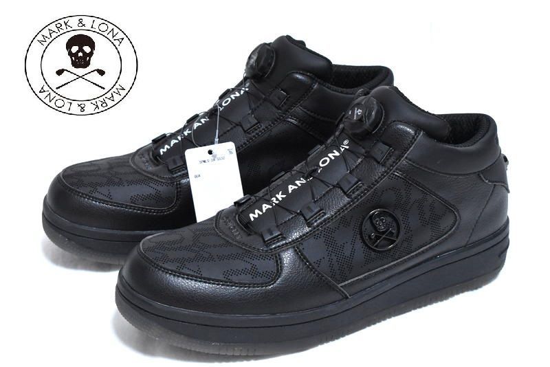 MARK - LONA スパイクレス BOA ゴルフシューズ 28 cm MLS-2 A-SS 32 ブラック マークアンドロナ
