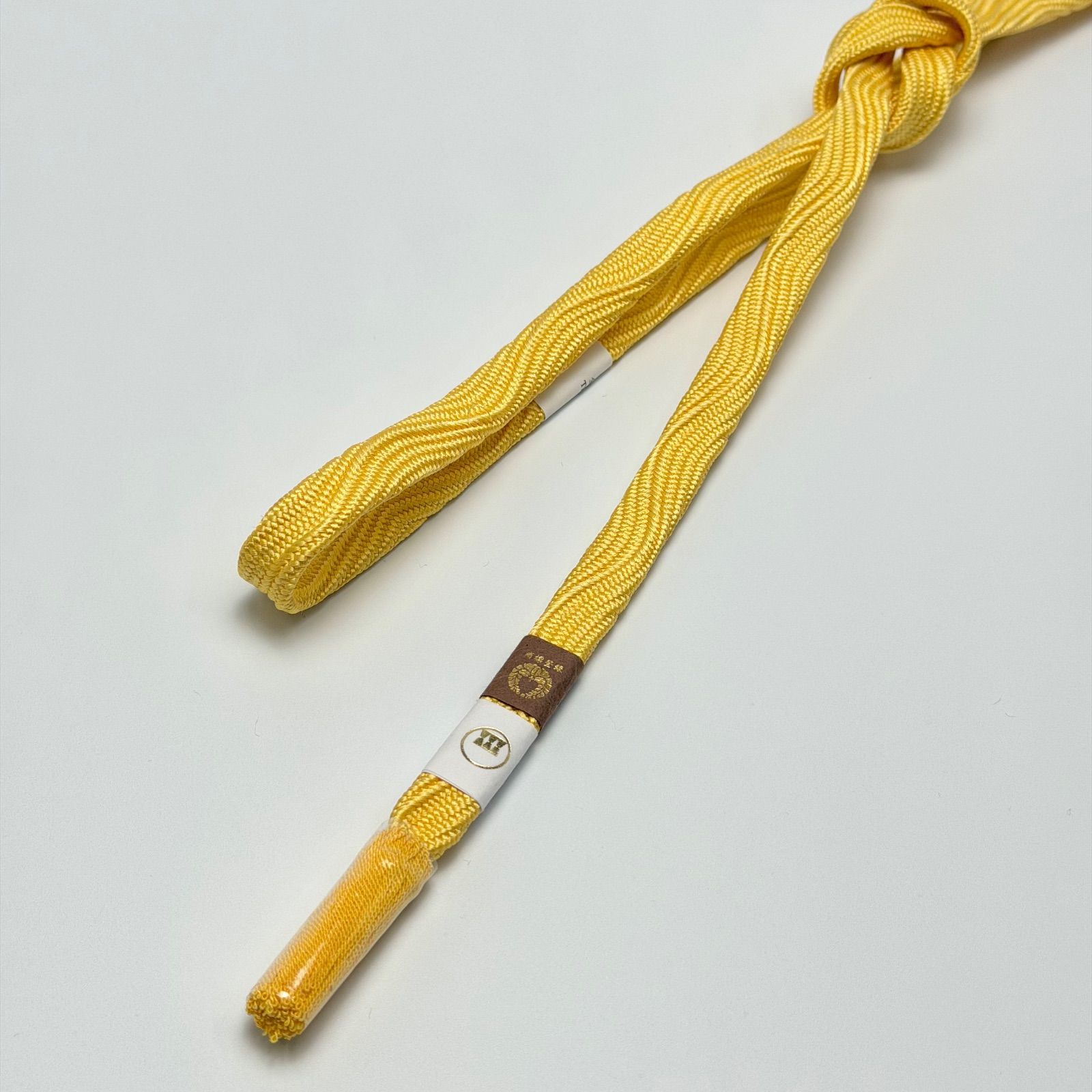  帯締め 角朝流水 藤三郎紐 × 渡敬 手組み 0350 帯締め 帯留め 帯飾り