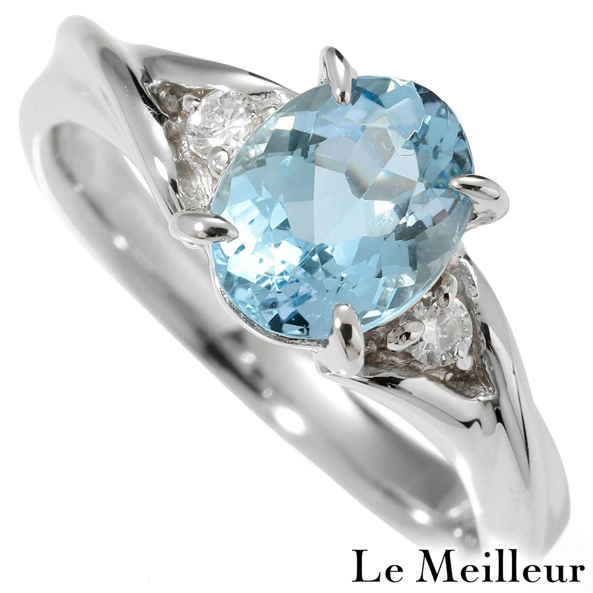 Pt900 アクアマリン1.58ctとダイヤモンドのデザインリング三越 楽天市場】MITSUKOSHI 三越 デザイン アクアマリン ダイヤ リング