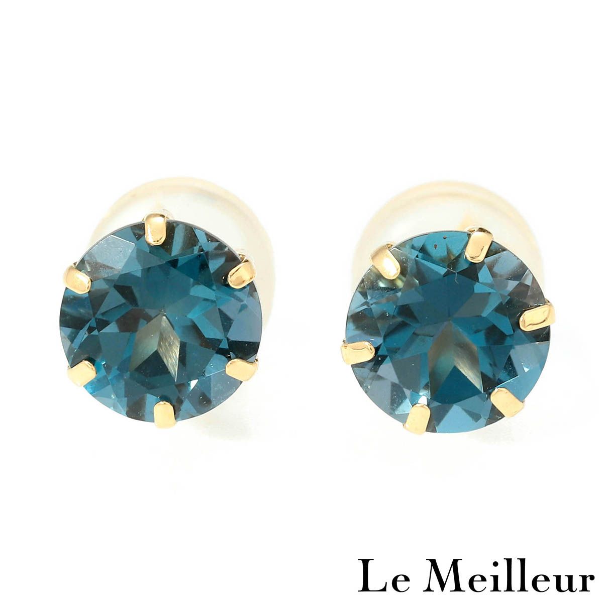ブルートパーズ 1.25ct ブルートパーズ 1.25ct イエローゴールド K18YG 