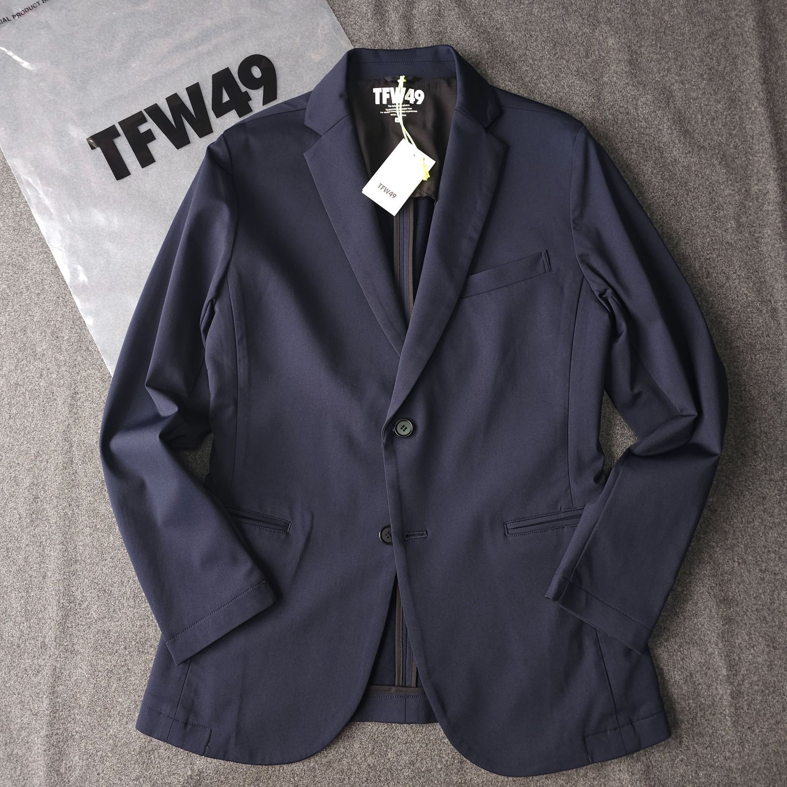 23年モデル✨Theory 4WAYストレッチ テーラードジャケット ネイビー 人気完売品 新品未使用 TFW49 STRETCH 2B JKT 4WAYストレッチ