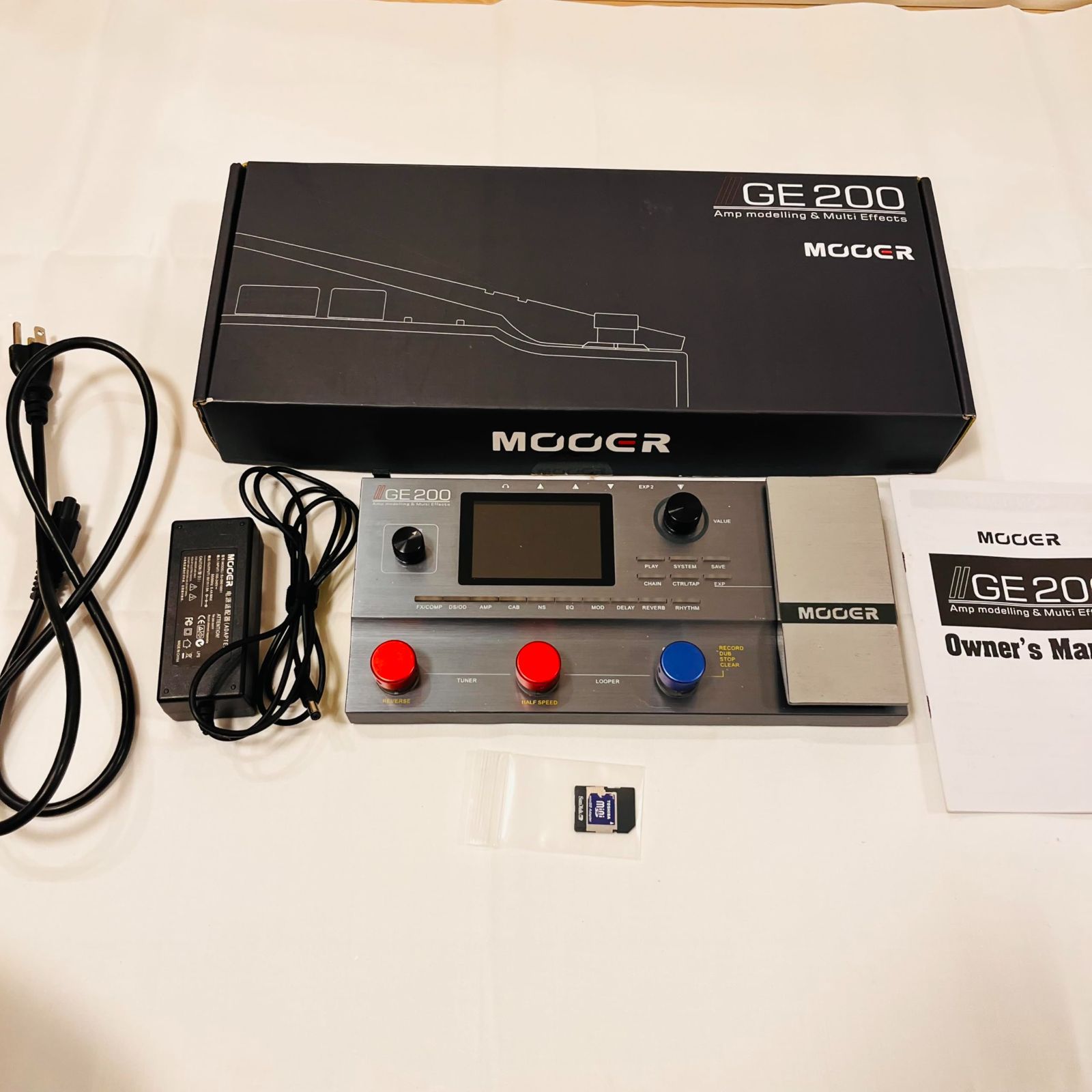 MOOER GE 200 マルチエフェクター No 2245