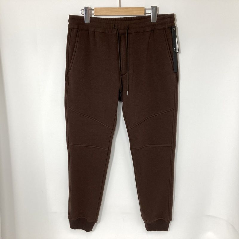 WJK ダブルジェイケー バックボアリブパンツ 5205 pe 44 g スウェットパンツ ズボン 起毛 メンズ XLサイズ ブラウン ボトム A 15558