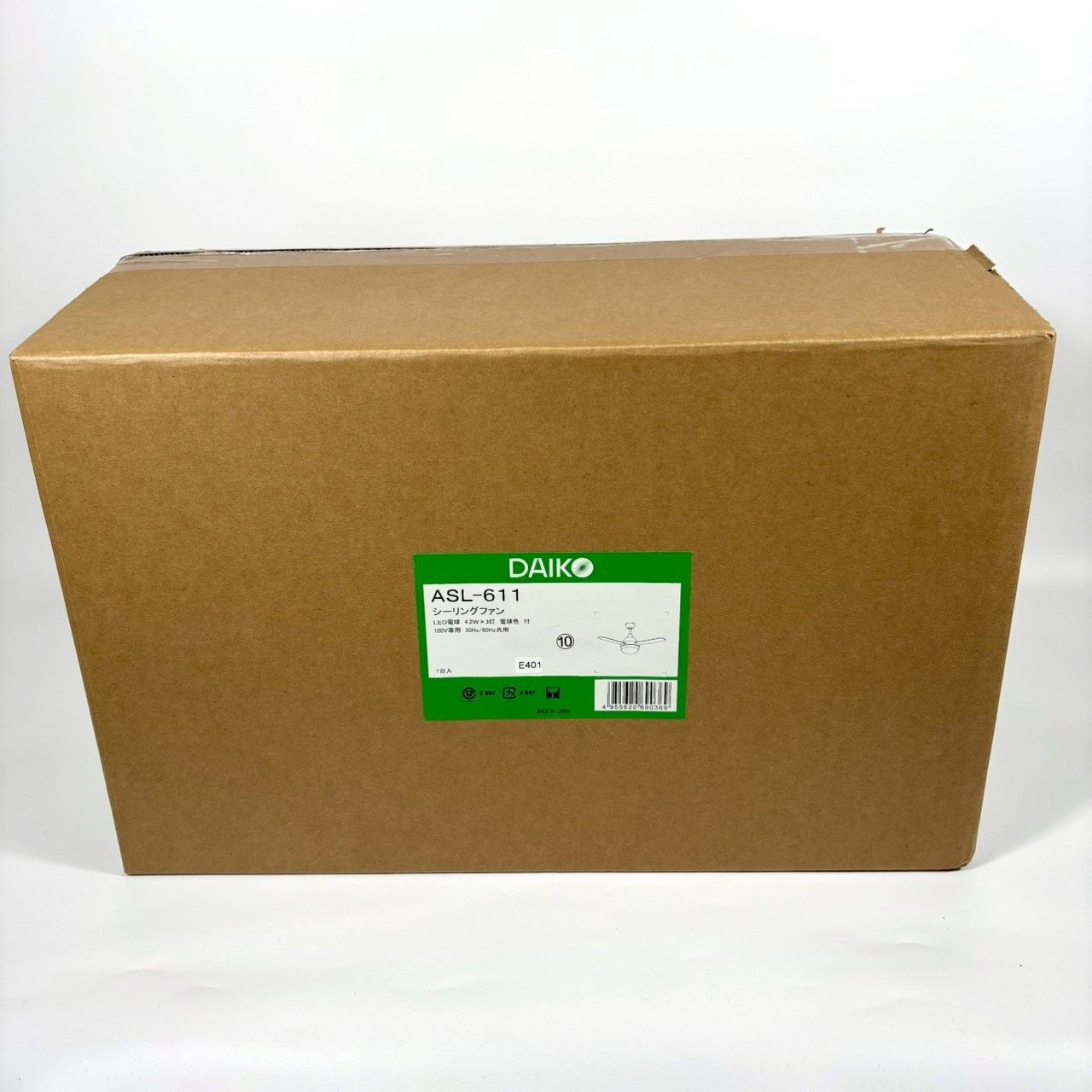 未使用品】 DAIKO ASL-611 LEDシーリングファン リモコン付 - メルカリ
