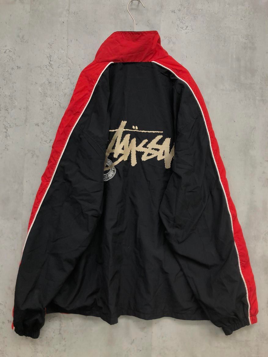 STUSSY ステューシー 90S' USA製 ナイロン ビッグロゴ バックロゴ