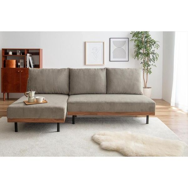 3人掛けソファ コーデュロイ生地