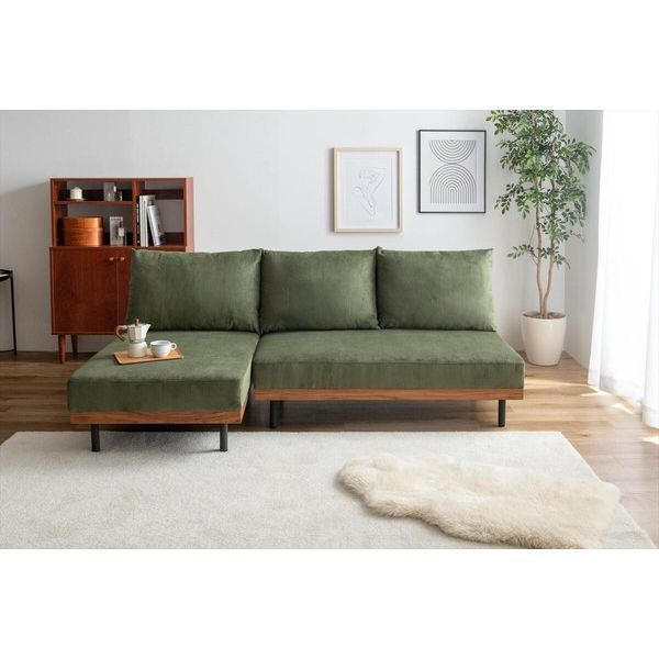 3人掛けソファ コーデュロイ生地