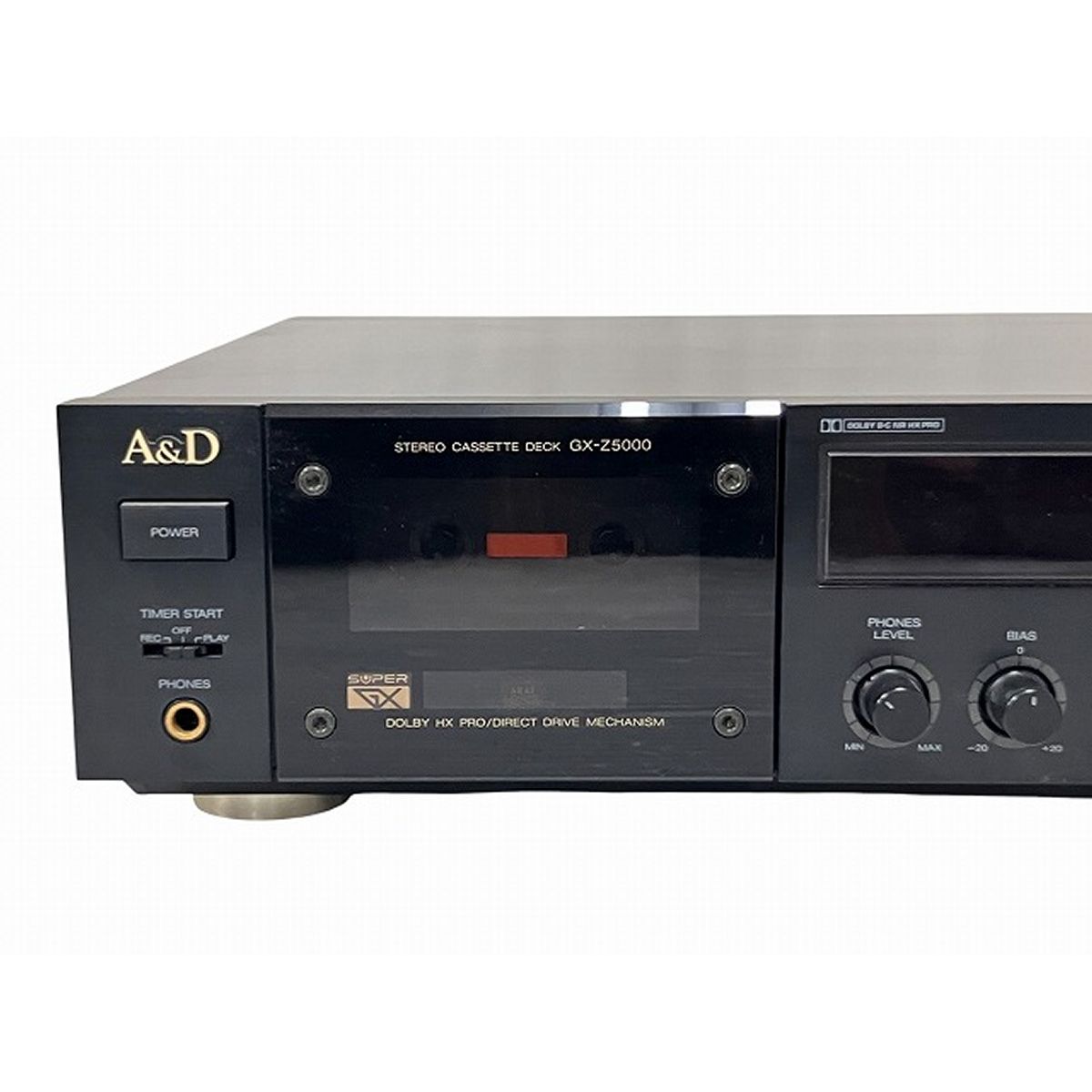 A&D GX-Z5000カセットデッキ A&D GX-Z5000 カセットデッキ 音響機器 ステレオ オーディオ ジャンク