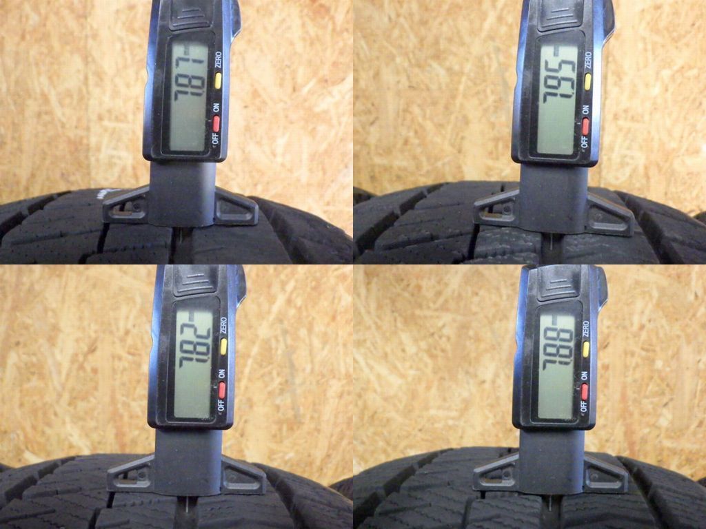 SR 459 ●2025年製造 約8部山●BS BLIZZAK VRX 2●225 60 R 17●4本