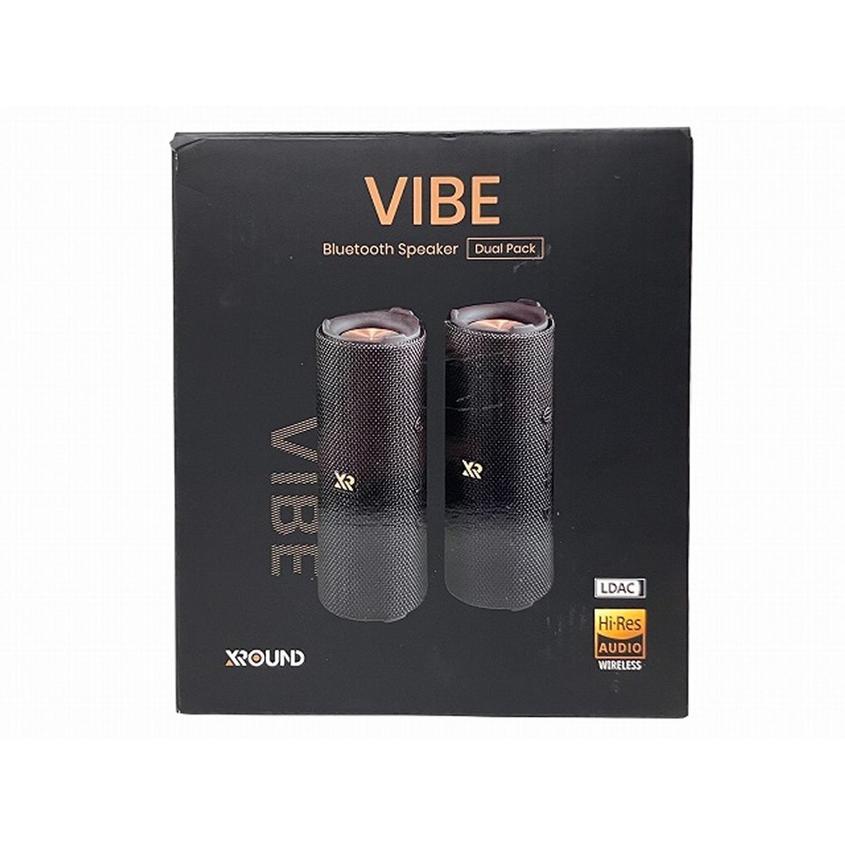XROUND VIBE bluetooth speaker Dual Pack スピーカー 音響機材