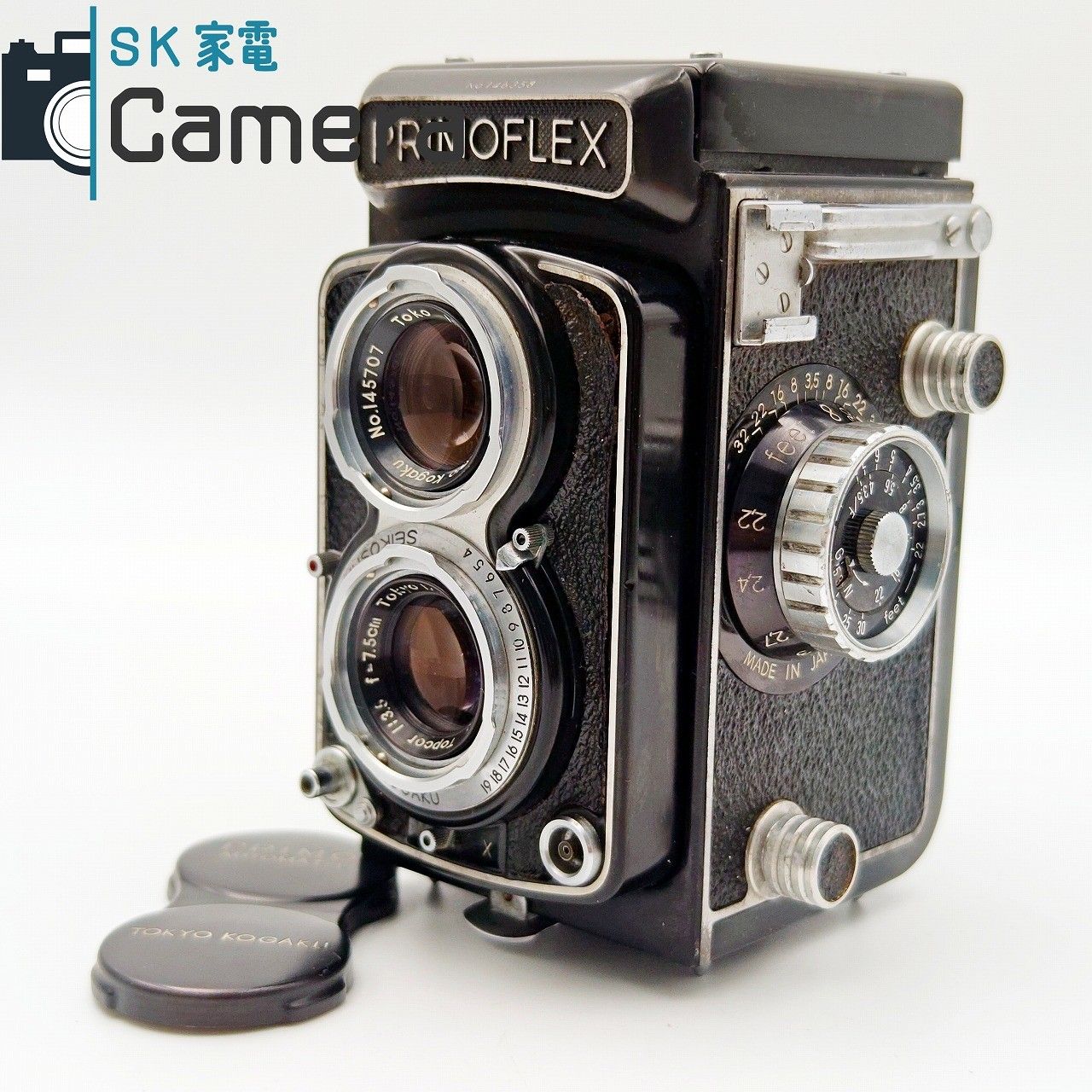 AUTOMAT-L Topcor 7.5 cm F 3.5 TOKYO KOGAKU プリモフレックス トプコール 二眼レフ 訳あり