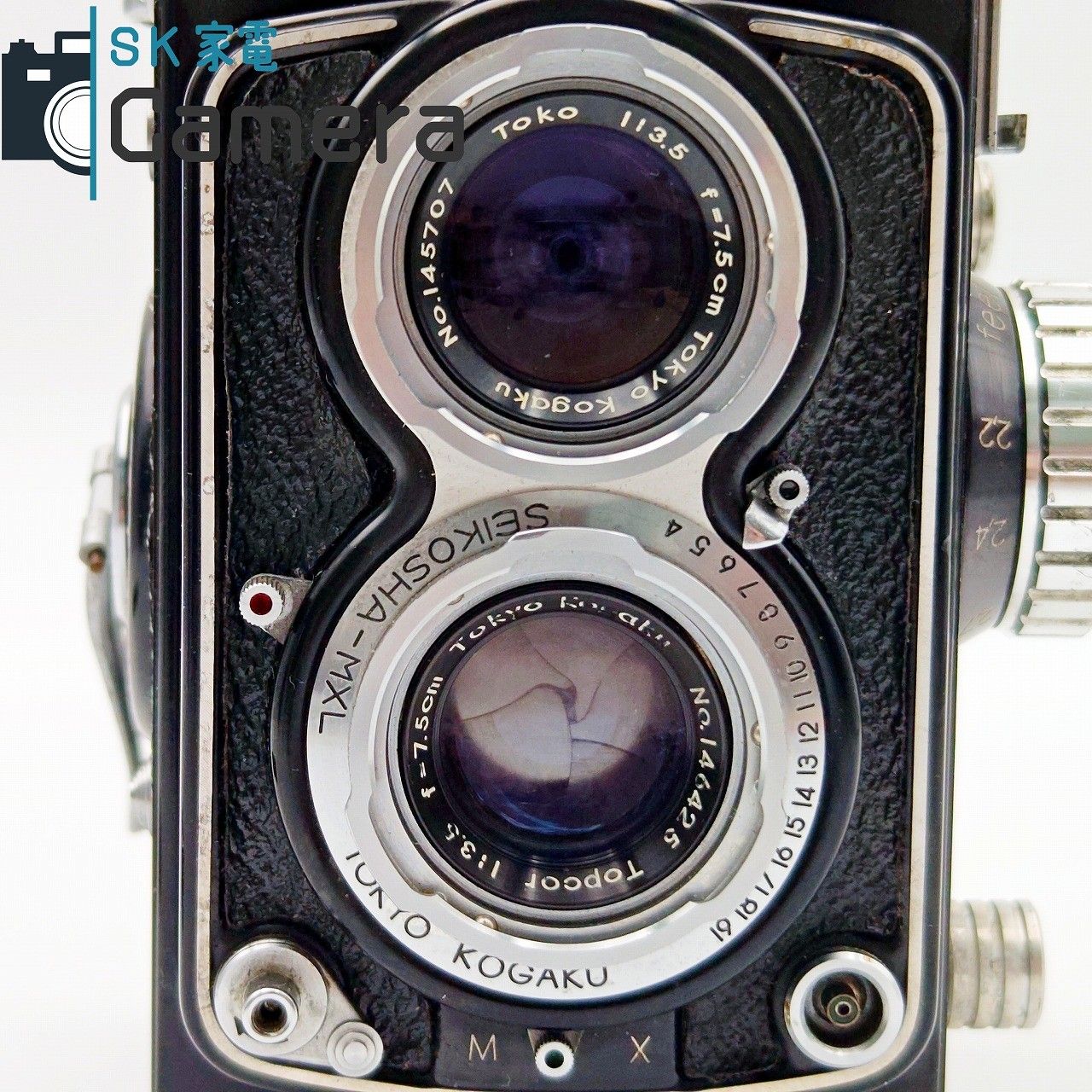 AUTOMAT-L Topcor 7.5 cm F 3.5 TOKYO KOGAKU プリモフレックス トプコール 二眼レフ 訳あり