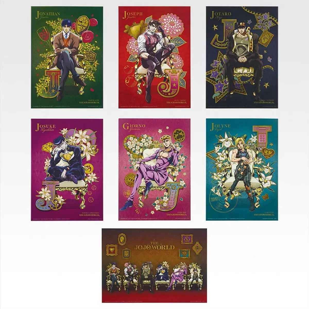 未開封) ジョジョ ジョジョWORLD 一番くじ ポスター ジョセフ ジョー