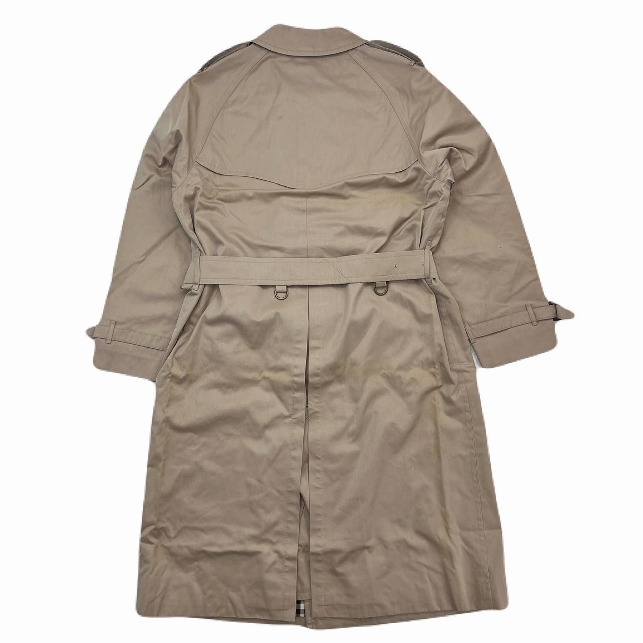 バーバリー トレンチコート メンズ Lサイズ相当 ベージュ ベルト付き