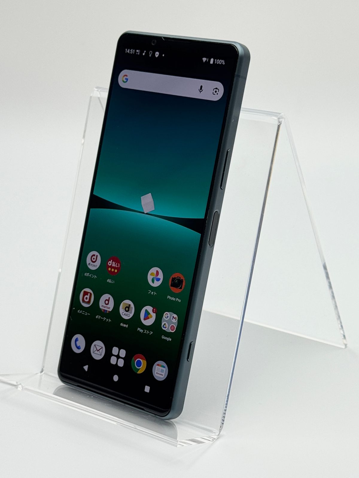 中古A】Xperia 5 IV SO-54C 8GB+128GB グリーン SIMフリー 白ロム