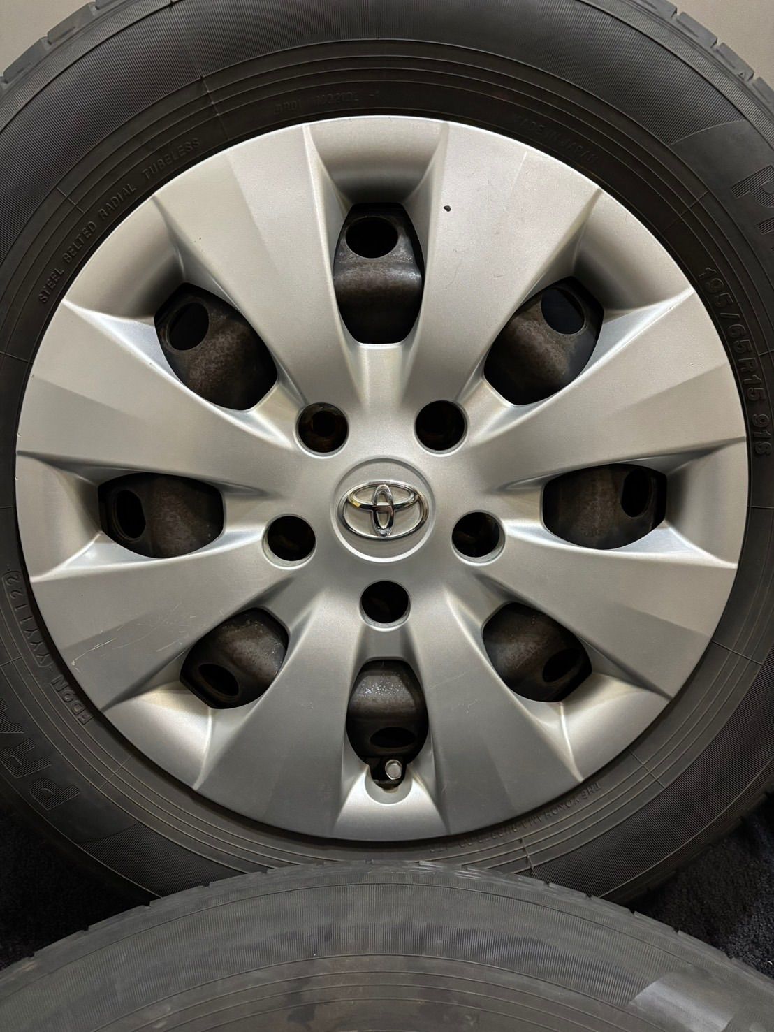 195|65 R 15 YellowHat| 22年製 トヨタ ノア ヴォクシー スチール 15インチ 6 J 50 114.3 5 H 夏タイヤ 4本 南6-L 235