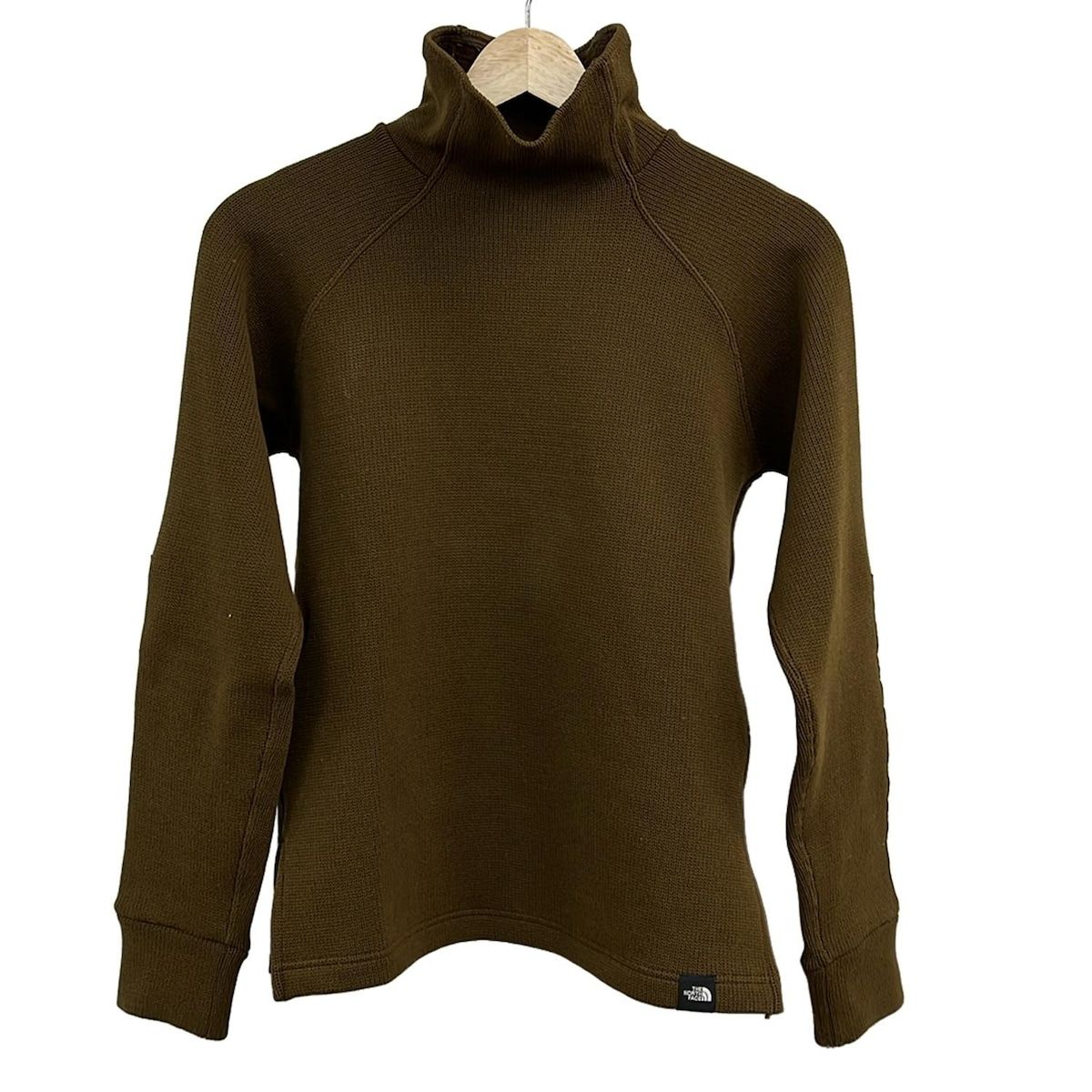 THE NORTH FACE ノースフェイス 長袖セーター サイズS レディース ブラウン ハイネック