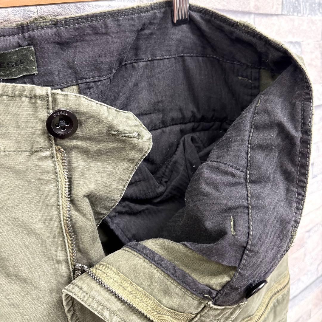 DIESEL ディーゼル カーゴパンツ コットンパンツ ボトムス オーバー