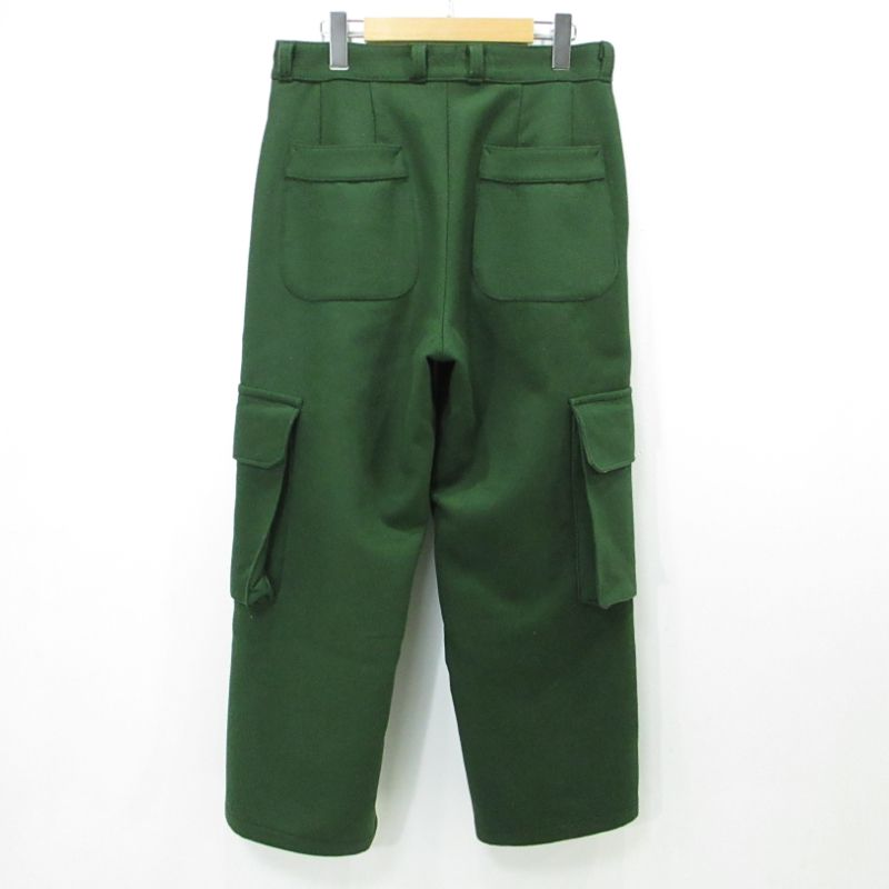 BEAMS | ビームス ウールパンツ TACASI グリーン サイズ 48 107