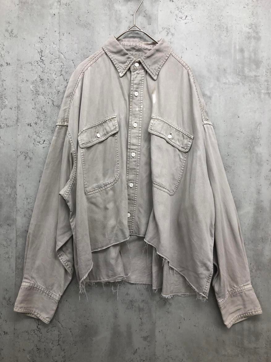 Whim Gazette ウィムガゼット WGZ1041604A0006 クロップド丈 テンセル