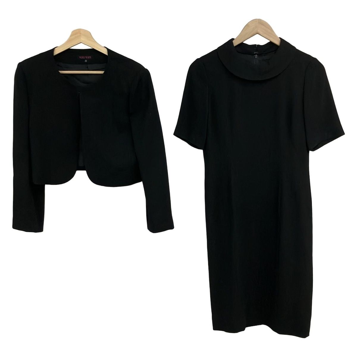 ユキトリイ ワンピースセットアップ サイズ7 S レディース 黒