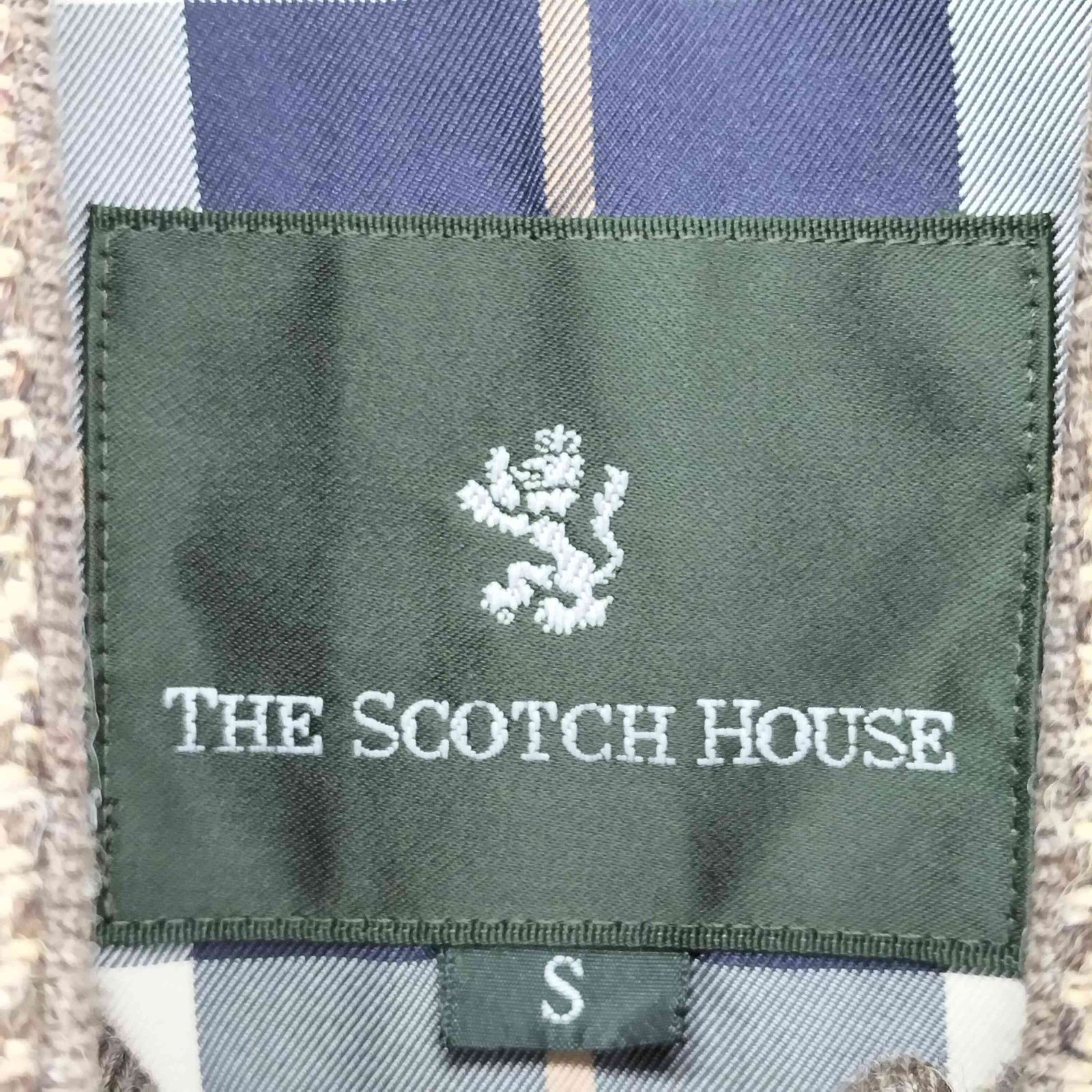 ザスコッチハウス The Scotch House ヘリンボーンツイード スイング