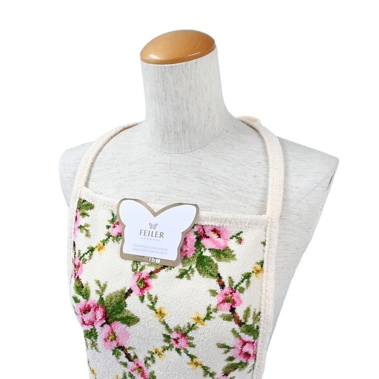 フェイラー FEILER エプロン AMELIE アメリ クリーム APRON SHAPE NO.5
