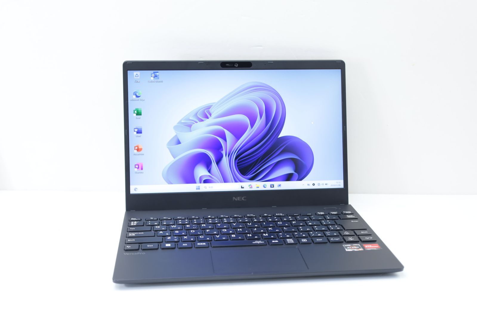 小型＆軽量 年式2025 13.3型 NEC VersaPro UltraLite VK 540 Ryzen 5 5500 U 6コア|12スレ メモリ 16 GB カメラ ノートパソコン Windows 11 17142