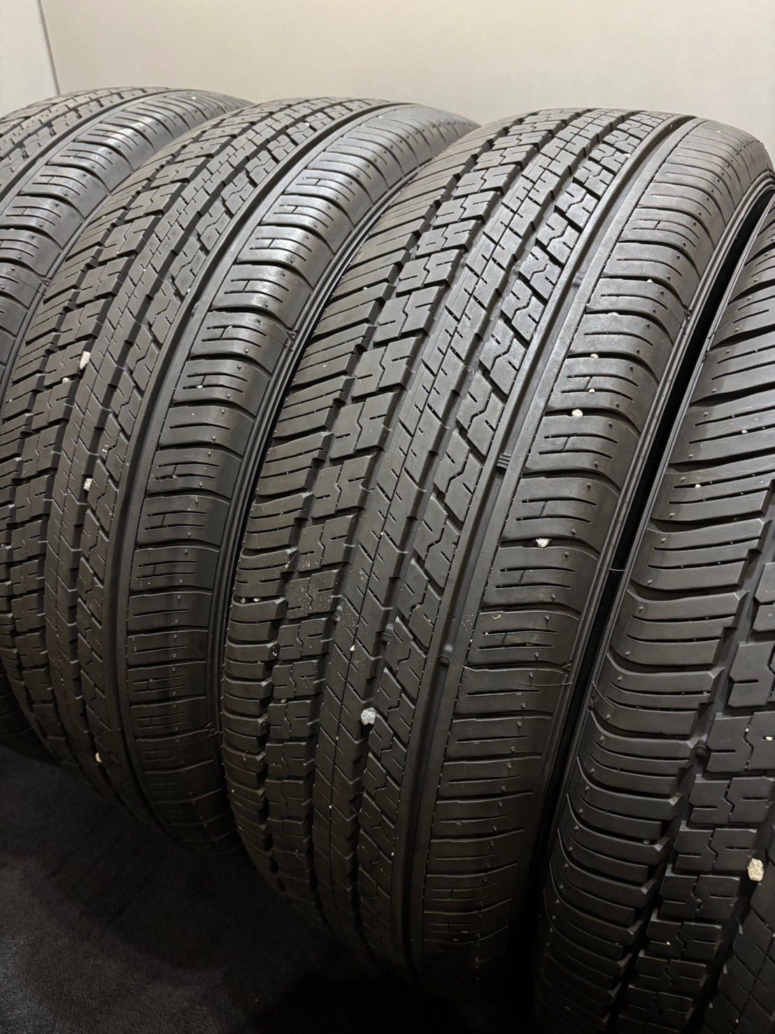 225 65 R 17 DUNLOP ST 30 18年製 夏タイヤ サマータイヤ 4本 ダンロップ ハリアー RAV 4 エクストレイル CX 5 南7 L 236