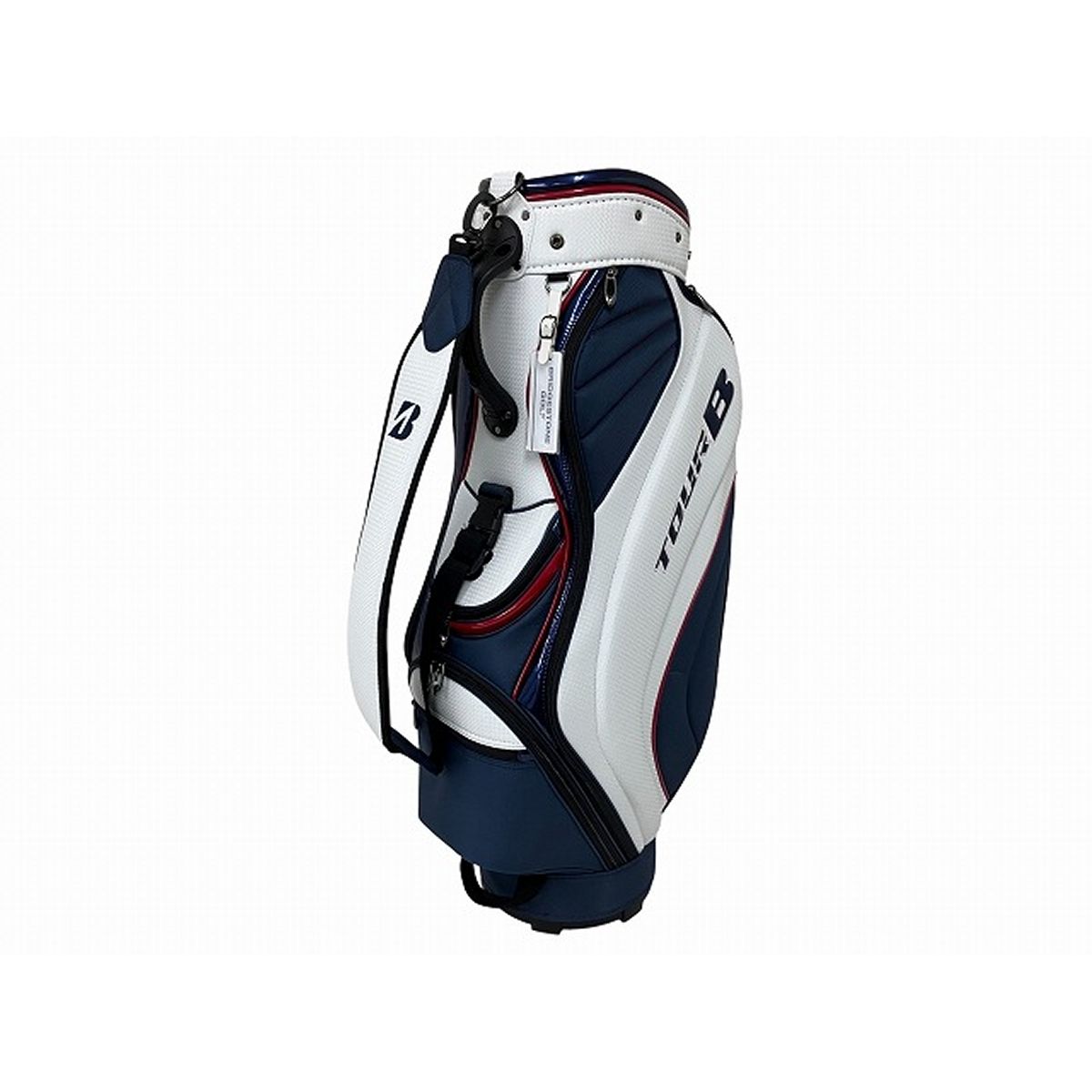 BRIDGESTONE CBG022 キャディバッグ GOLF TOUR B 軽量 ゴルフ ブリジストン 良好 O10761302
