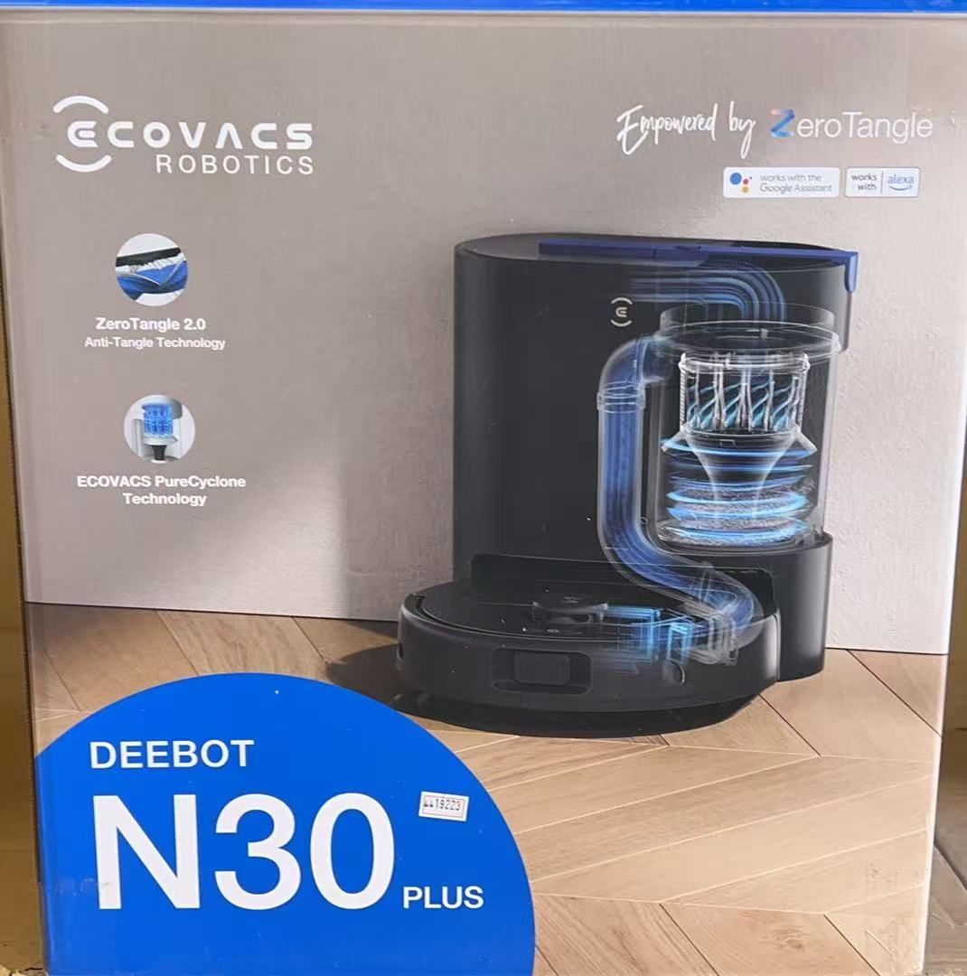 済 ECOVACS DEEBOT N 30 PLUS ロボット掃除機 4419223