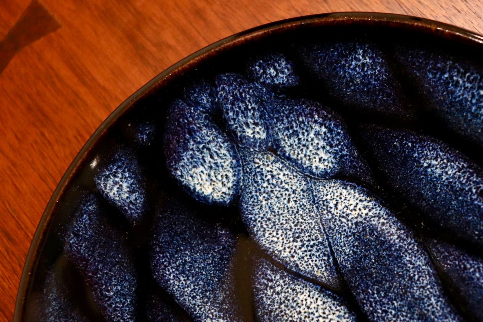 GMIO328C○陶勝窯 丹波焼 網目皿6寸 市野勝 市野勝磯 陶器 工芸品 丹波