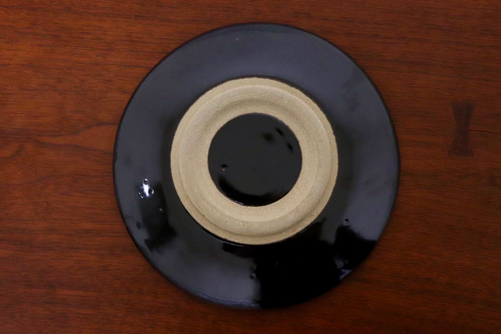 GMIO328C○陶勝窯 丹波焼 網目皿6寸 市野勝 市野勝磯 陶器 工芸品 丹波