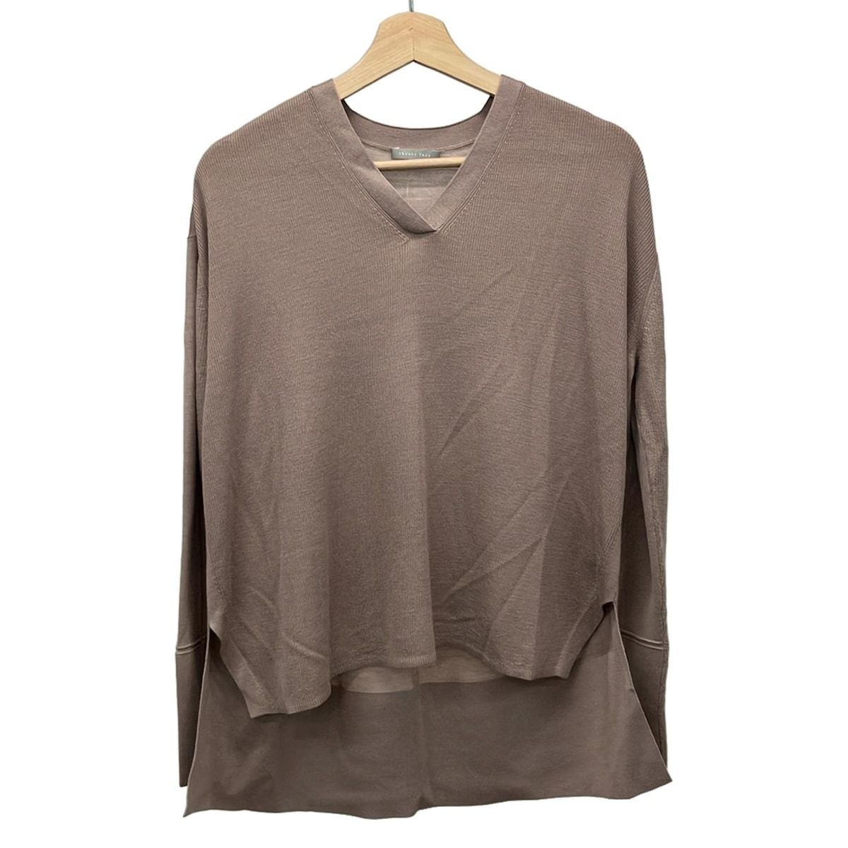 theory luxe セオリーリュクス 長袖セーター サイズ038 M レディース - ピンク Vネック|薄手