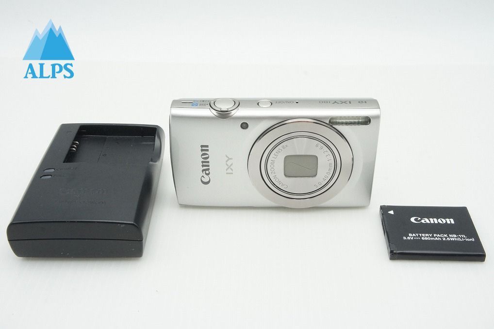 Canon キヤノン IXY 180 コンパクトデジタルカメラ シルバー 251222 o