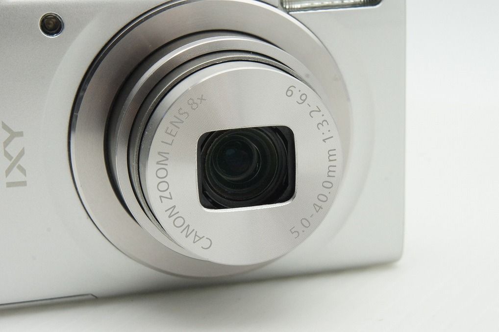 美品 Canon キヤノン IXY 180 コンパクトデジタルカメラ シルバー