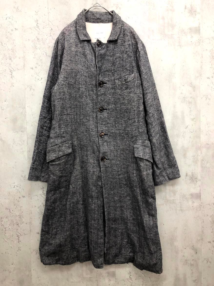 トゥジュー 日本製 ステンカラー コート size 2 グレー系 ◎レディース