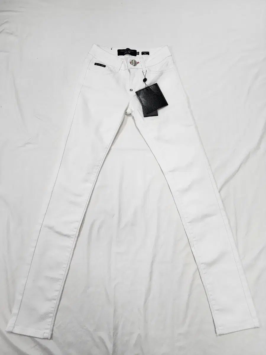 26 PHILIPP PLEIN フィリッププレイン 白 エンジェル スリムフィット スキニージーン