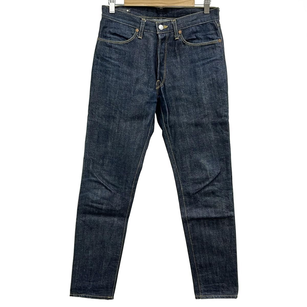 マインデニム ジーンズ サイズ8 M レディース - ダークネイビー フルレングス|ボタンフライ