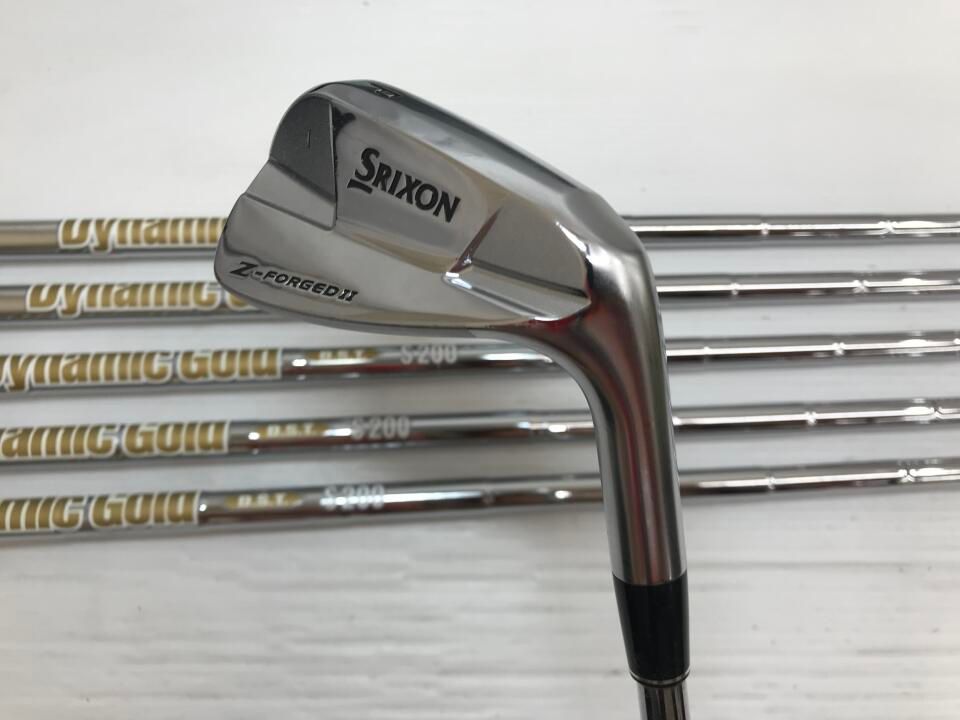 ダンロップ SRIXON Z FORGED 2 ダイナミックゴールド D S T NEWデザイン 200フレックス アイアンセット