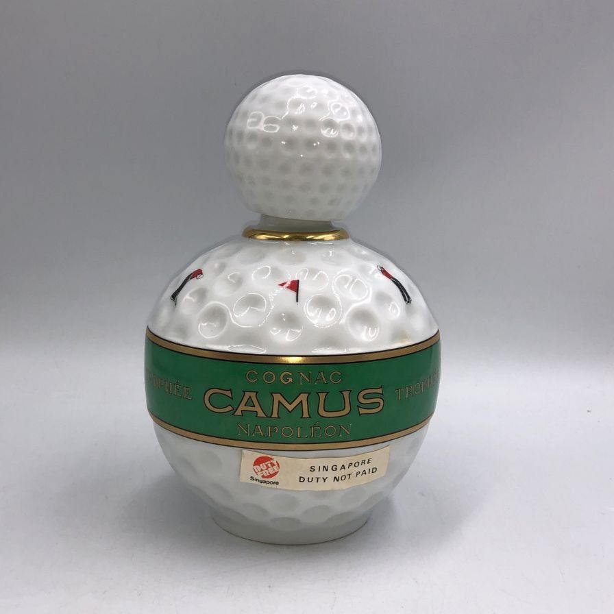 古酒未開栓　CAMUSカミュナポレオン トロフィーゴルフボール40%コニャックl 楽天市場】□レトロ□ カミュ ナポレオン トロフィー ゴルフ 陶器