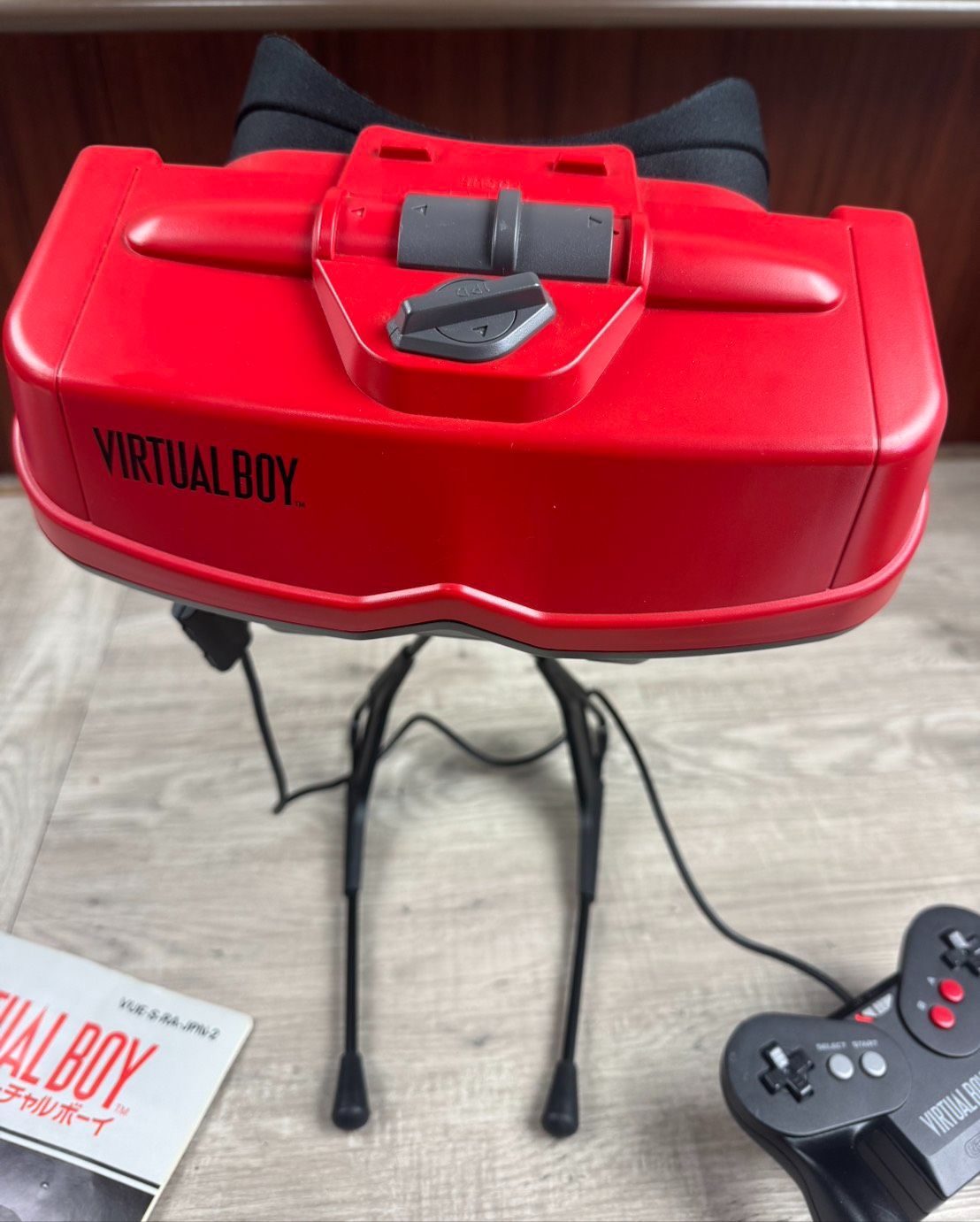 任天堂 バーチャルボーイ VIRTUAL BOY VUE-S-RA-JPN-2 ゲーム機 マリオ