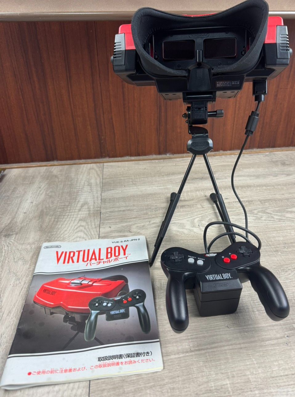 任天堂 バーチャルボーイ VIRTUAL BOY VUE-S-RA-JPN-2 ゲーム機 マリオ