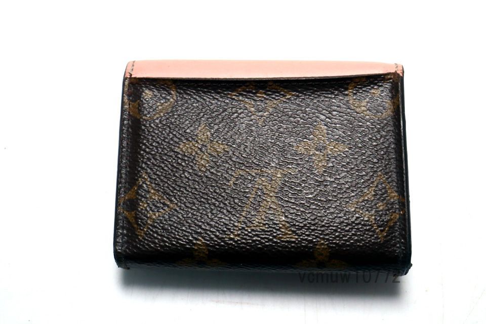 LOUIS VUITTON モノグラム ポルトフォイユゾエ レザー 3つ折り財布 ルイヴィトン 1120 ah 1359 5 K