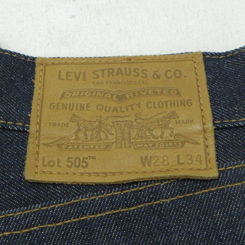  Levi s | リーバイス ジップフライデニムパンツ 00505-1869 インディゴ サイズ 28 107 その他 メンズ