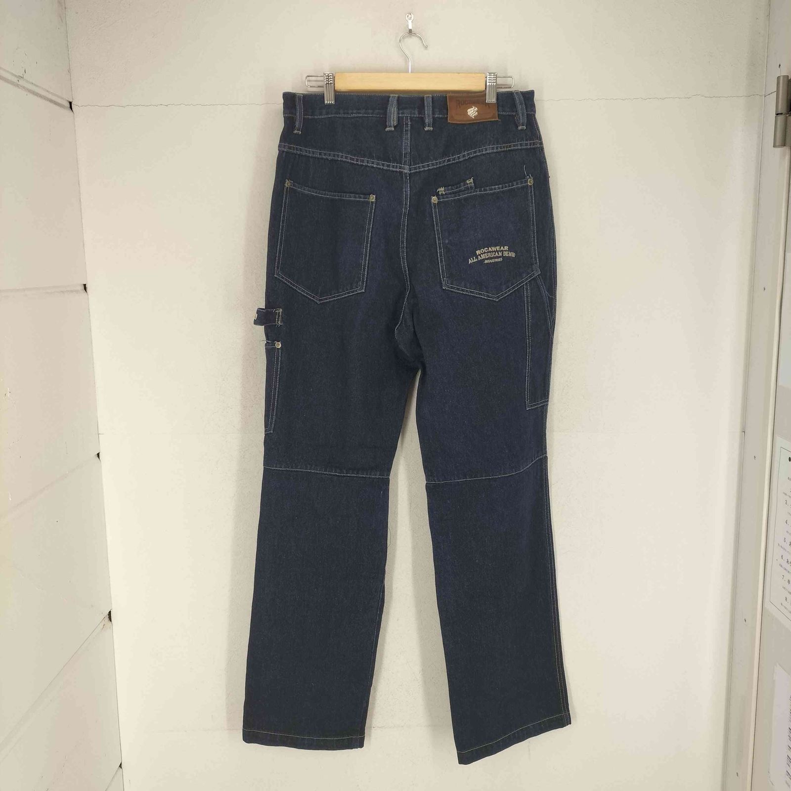 ロカウェア Rocawear 90-00s ペインターバギーパンツ メンズ 34 - メルカリ